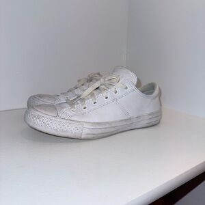 Women's White Canvas Sneakers